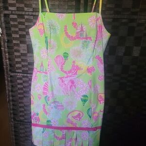 Lilly pulitzer "derby day" dress